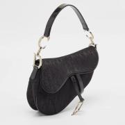 Pre-owned Canvas handbags Dior Vintage , Black , Dames