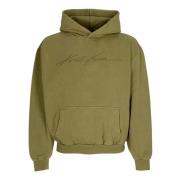 Autograph Heavy Hoodie met Voorzak Karl Kani , Green , Heren