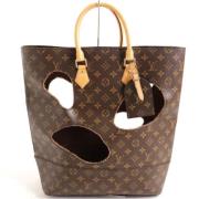 Pre-owned Canvas totes Louis Vuitton Vintage , Brown , Dames