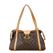 Pre-owned Leather louis-vuitton-bags Louis Vuitton Vintage , Brown , D...