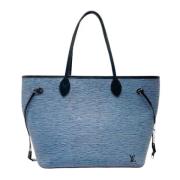 Pre-owned Leather louis-vuitton-bags Louis Vuitton Vintage , Blue , Da...