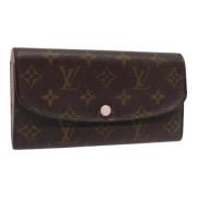 Pre-owned Canvas wallets Louis Vuitton Vintage , Brown , Dames