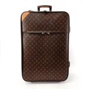 Pre-owned Canvas travel-bags Louis Vuitton Vintage , Brown , Dames