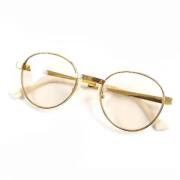 Pre-owned Metal sunglasses Gucci Vintage , Yellow , Dames