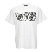 T-shirts en Polos Versace Jeans Couture , White , Heren