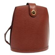 Pre-owned Leather louis-vuitton-bags Louis Vuitton Vintage , Brown , D...