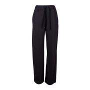 Dames sweatpants met elastische tailleband Dondup , Black , Dames