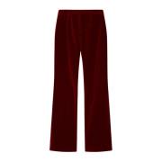 Stijlvolle Aceto Broek voor Vrouwen Max Mara , Red , Dames