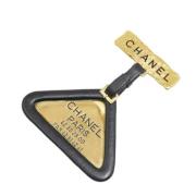 Pre-owned Leather chanel-jewelry Chanel Vintage , Yellow , Dames