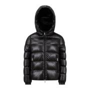 Stijlvolle Biron Jas voor Mannen Moncler , Black , Dames