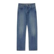 Slimme Denim Broek Jil Sander , Blue , Dames