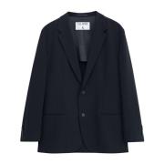 Zwarte Relaxte Blazer Jurkjas Filippa K , Black , Dames