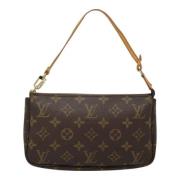 Pre-owned Canvas louis-vuitton-bags Louis Vuitton Vintage , Brown , Da...