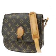 Pre-owned Canvas louis-vuitton-bags Louis Vuitton Vintage , Brown , Da...