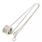 Pre-owned Metal necklaces Bvlgari Vintage , Gray , Dames