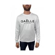 Witte Katoenen Sweatshirt Gaëlle Paris , White , Heren