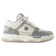 Leather sneakers Amiri , Gray , Dames