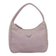 Pre-owned Nylon handbags Prada Vintage , Pink , Dames