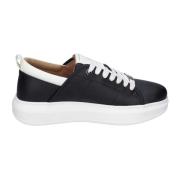 Heren Synthetisch Leren Sneakers Alexander Smith , Black , Heren