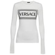 Pre-owned Fabric tops Versace Pre-owned , White , Dames