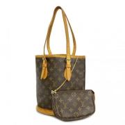 Pre-owned Fabric louis-vuitton-bags Louis Vuitton Vintage , Brown , Da...