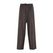 Bruine Broek voor Vrouwen Aw24 Lemaire , Brown , Dames