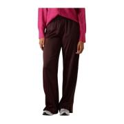 Bruine Wijde Broek Y.a.s , Brown , Dames