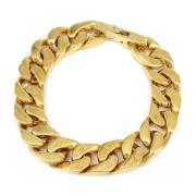 Pre-owned Metal bracelets Louis Vuitton Vintage , Yellow , Dames