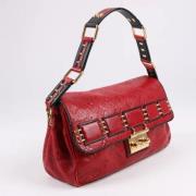 Pre-owned Leather louis-vuitton-bags Louis Vuitton Vintage , Red , Dam...