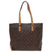 Pre-owned Canvas louis-vuitton-bags Louis Vuitton Vintage , Brown , Da...