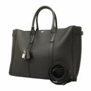 Pre-owned Leather celine-bags Celine Vintage , Black , Dames