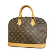 Pre-owned Fabric louis-vuitton-bags Louis Vuitton Vintage , Brown , Da...