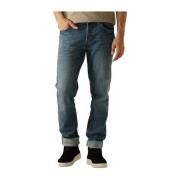 Slim Fit Jeans The Ryan Blauw Pure Path , Blue , Heren