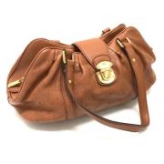 Pre-owned Fabric louis-vuitton-bags Louis Vuitton Vintage , Brown , Da...