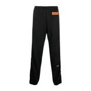 Logo Trainingsbroek Zwart Activewear Casual Stijl Heron Preston , Blac...