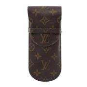 Pre-owned Canvas wallets Louis Vuitton Vintage , Brown , Dames