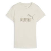 Ess+ Dieren T-shirt Puma , Beige , Dames