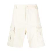 Casual Zwarte Katoenen Shorts Diesel , Beige , Heren