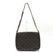 Pre-owned Fabric louis-vuitton-bags Louis Vuitton Vintage , Brown , Da...