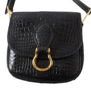 Pre-owned Leather louis-vuitton-bags Louis Vuitton Vintage , Black , D...