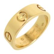 Pre-owned Metal rings Cartier Vintage , Yellow , Dames