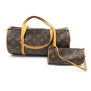 Pre-owned Fabric louis-vuitton-bags Louis Vuitton Vintage , Brown , Da...