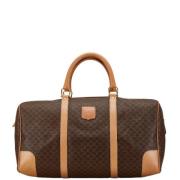 Pre-owned Canvas travel-bags Celine Vintage , Brown , Dames