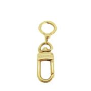 Pre-owned Metal key-holders Louis Vuitton Vintage , Yellow , Dames