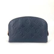 Pre-owned Fabric louis-vuitton-bags Louis Vuitton Vintage , Blue , Dam...