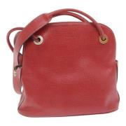 Pre-owned Leather shoulder-bags Loewe Pre-owned , Red , Dames