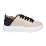 Dames Sneakers van Synthetisch Leer Alexander Smith , Beige , Dames