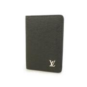 Pre-owned Fabric wallets Louis Vuitton Vintage , Black , Heren