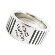 Pre-owned Metal rings Louis Vuitton Vintage , Gray , Dames