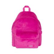 Fuzzy Gewatteerde Rugzak Eastpak , Pink , Dames